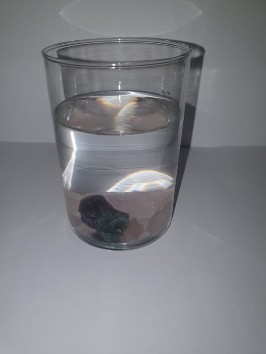 MOND WASSER KRISTALLE