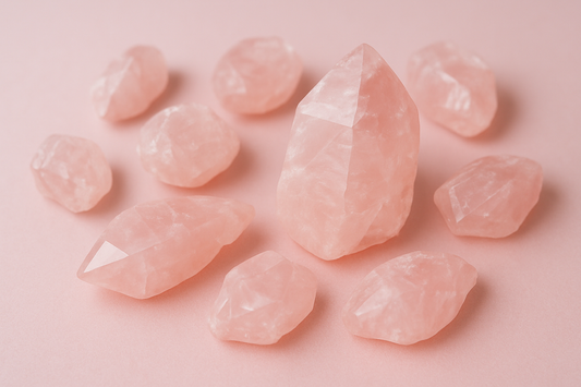 Rosenquarz Edelstein